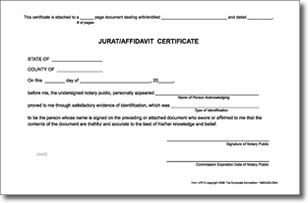 Jurat%2fAff+Notary+Certificates+(Pad+50)