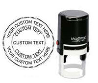 40% off 1 5/8" Company Seal Self-Inking Stamp Customized for your company. Online or Call The Corporate Connection 800-523-2344.