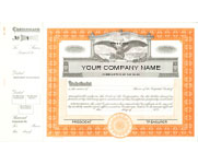 Next Day. Corporate Stock Certificates Printed with company name or Blank. Order Online or Call 800-523-2344