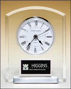 Lowest Prices. Office Desk Clocks and Gift Clocks Personalized with Name, Text and Logo. Order Online or Call 800-523-2344