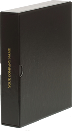 40% off Deluxe Corporate Book Binder Customized with company name in Gold Foil Letters. Order online or Call The Corporate Connection 1-800-523-2344