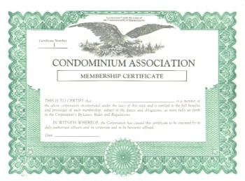 Next Day. Non Profit Membership Stock Certificates Customized with company name. Order online or call 800-523-2344