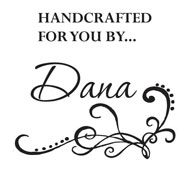 1 3/4" self-inking stamp with a floral swirl with personalized text. Order Online or Call the Corporate Connection 800-523-2344