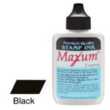 Maxum Black Refill Stamp Ink for your Self Inking Stamps. 1/2oz Bottle will get you 2-3 refills. Order online or call 800-523-2344