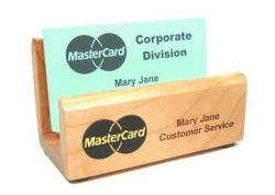 Engraved Business Card Holders and Wood Business Card Holders. Customized and shipped 1-2 days