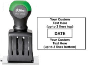 Low Prices. Date Stamps and Flat Band Daters in many sizes and colors. Order online or call 800-523-2344