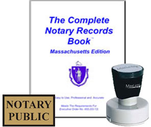 Lowest Prices. Massachusetts Notary Seal, Notary Stamps and Notary Supplies. Order online or call 978-744-1051