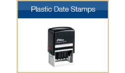 Plastic Date Stamps