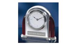 Fast Shipping. Engraved Desk Clocks and Gift Clocks customized with name, text or logo. Order online or call 800-523-2344