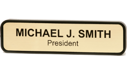 25% off 2 X 8 Modular Wall Nameplate with Holder customized with text or artwork. Order online or call 800-523-2344.
