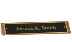 30% off Desk Name Plates and Office Name Plates Personalized. Choose Font Style. Order online or call 800-523-2344. Fast Ship