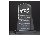 25% off Acrylic Awards and Recognition Awards customized with name, text and logo. Quantity Discounts. Order online or The Corporate Connection Call 800-523-2344