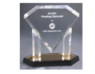 Fast Ship. Acrylic and Glass Awards Customized with name, custom text or upload your own artwork or logo.
800-523-2344