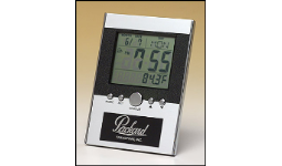 Fast Ship. Desk Clocks and Corporate Clocks engraved with Name, Text or Logo. Order online or call 800-523-2344