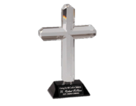 Fast Shipping. Cross Glass Awards engraved with name and text. Order Online or Call 800-523-2344