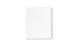 Order online or Call Today 800-523-2344 Letters & 51-75 Numbered Index Tab Dividers Next Day. Quantity Discounts
