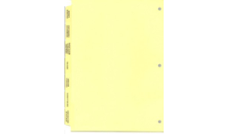 LLC Index Tabs Dividers for Corporate Binder. Ships Next Business Day. Quantity Discounts. Order Online or Call The Corporate Connection 800-523-2344