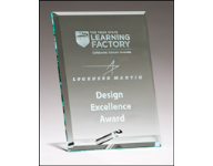 25% off Clear Glass and Acrylic Recognition Awards customized with name, custom text or logo. Order and Customize online 800-523-2344