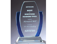 1-2 Days. Glass and Acrylic Awards engraved with name, text or logo. Order online 800-523-2344