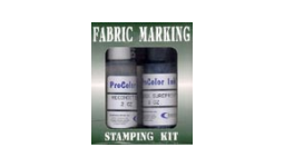 2oz Bottle of black fabric ink for rubber stamps. For use with fabrics. Comes with a 3 1/2" x 4 1/2" stamp pad and reconditioner ink. Order Online or Call the Corporate Connection 800-523-2344