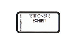 Exhibit Labels and Index Tab Dividers. Order Online or Call Today 800-523-2344