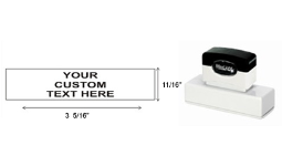 Custom Rubber Stamps and Self Ink Custom Stamps. Customized with your Text or Logo. Best Selection and Lowest Prices. Order on Secure Website or Call 800-523-2344