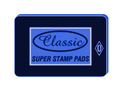%233+BLUE+LARGE+Rubber+Stamp+Ink+Pad+
