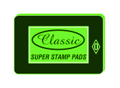 %233+GREEN+LARGE+Rubber+Stamp+Ink+Pad+